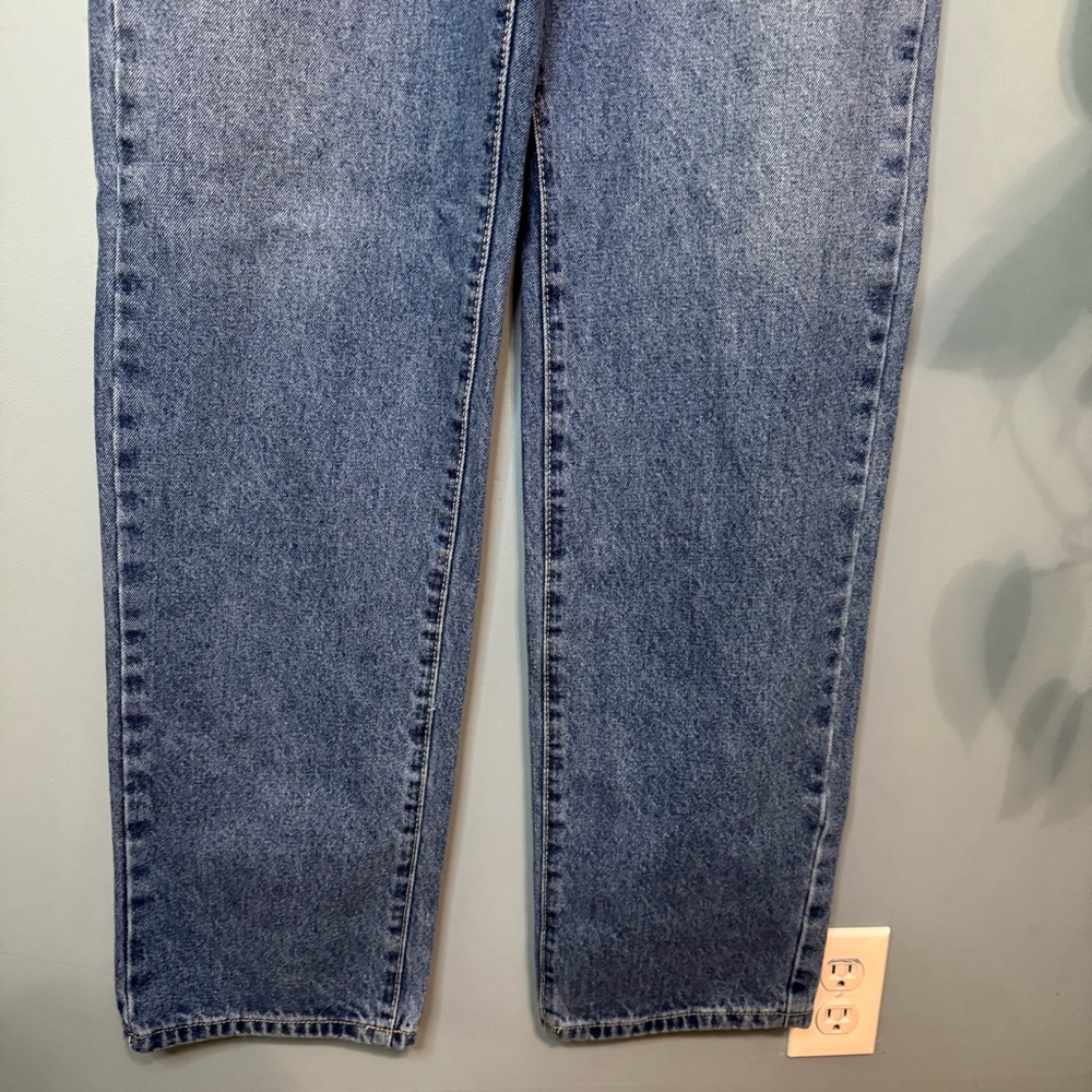 SHEIN High Rise Baggy Relaxed Straight Leg Blue Jeans. Women’s Medium (28x32) - Picture 5 of 11
